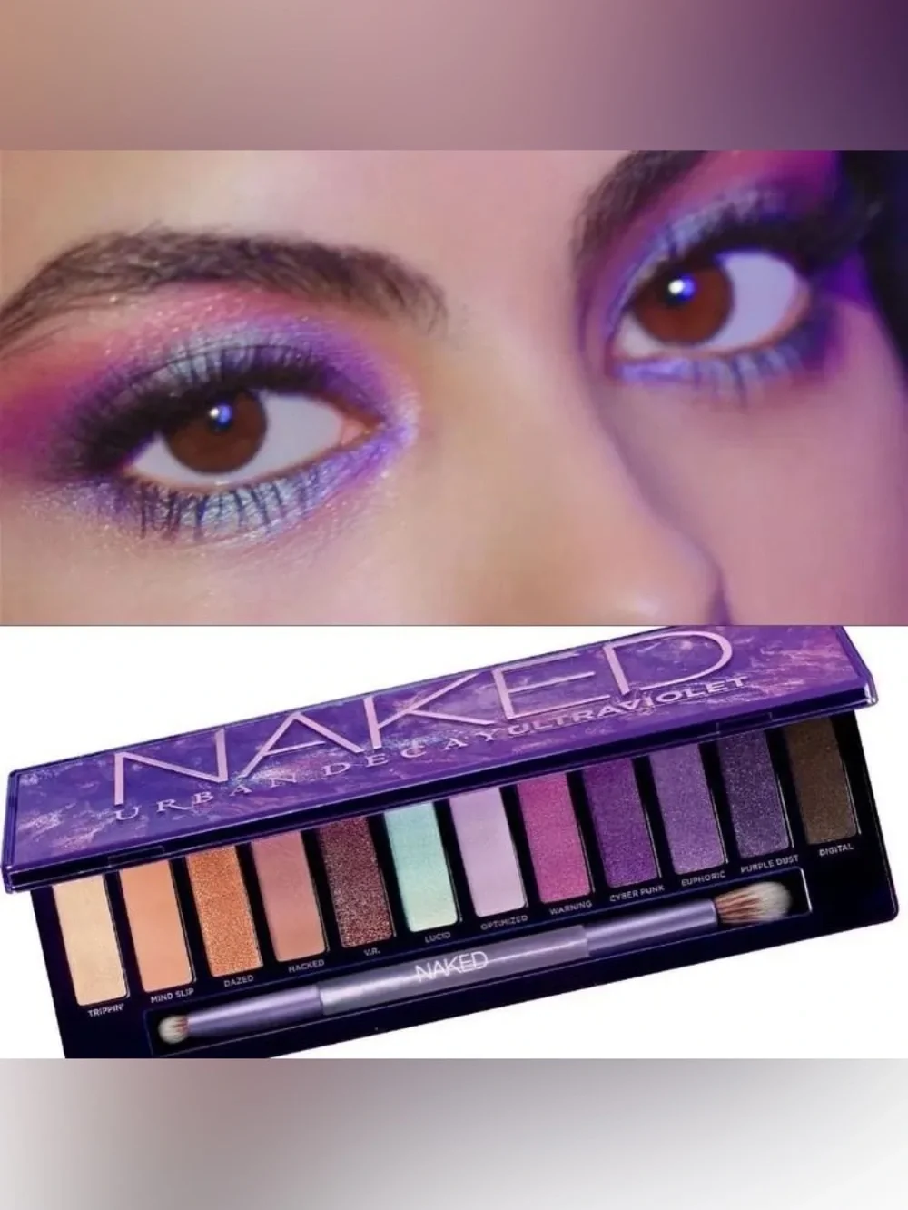 NIB Urban Decay Naked Ultraviolet Eyeshadow Palette